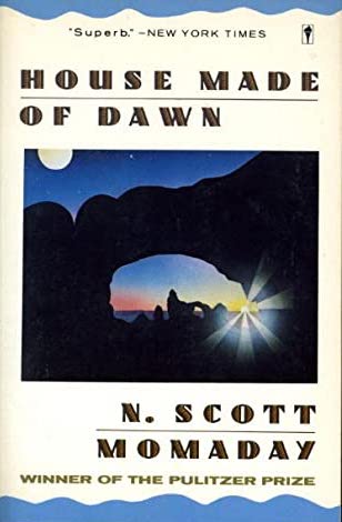 Cover of book has a photo of the sun shining through a desert stone arch.